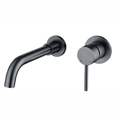 MEZCLADORA FRATELLI 0030050421 MONOCOMANDO LAVATORIO A LA PARED GRIS