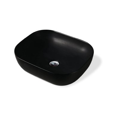 LAVAMANOS FRATELLI T05 BOWL LOZA CUADRADO NEGRO