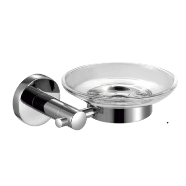 PORTAJABÓN ACERO CON PLATO DE VIDRIO ADB6701AC