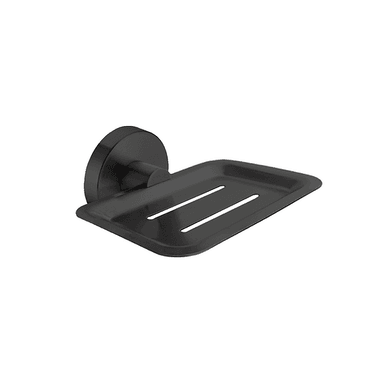 PORTA JABÓN DE ACERO NEGRO 7116710N