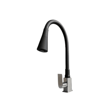 GRIFERÍA DE COCINA PICO FLEXIBLE NEGRO MUEBLE JZ304089