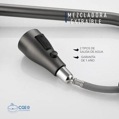 LAVADERO MULTIFUNCIONAL DOS TECLADOS GRIS OSCURO AN8589 - 4