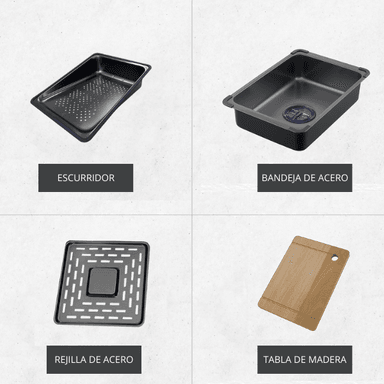 LAVADERO MULTIFUNCIONAL DE COCINA KS27 - 2