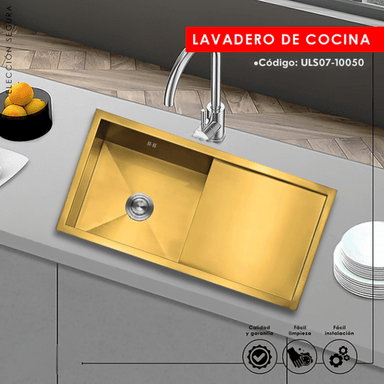 LAVADERO DE COCINA NANO DORADO ULS07-10050 - 2