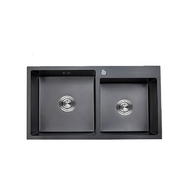 LAVADERO DE COCINA NANO NEGRO UD01-8245