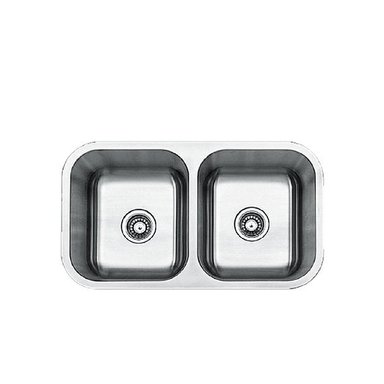 LAVADERO DE ACERO INOXIDABLE DE DOS POZAS WUD8246