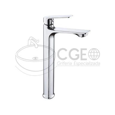 LLAVE DE LAVATORIO ALTO CROMADO L0373A