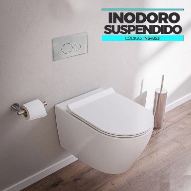 INODORO SUSPENDIDO BLANCO INS4853 - 2