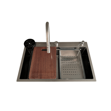 LAVADERO DE COCINA MULTIFUNCIONAL PLOMO USLUX-7546