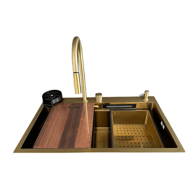 LAVADERO DE COCINA MULTIFUNCIONAL  DORADO USLUX07-7546