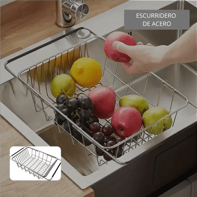 LAVADERO DE COCINA ACERO INOXIDABLE NEGRO PRM-4545 - 3