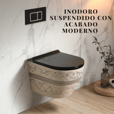 INODORO SUSPENDIDO MARMOL MODERNO M203-5 - 3
