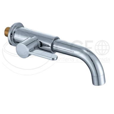 LLAVE DE LAVATORIOA LA PARED CROMADO TORONTO