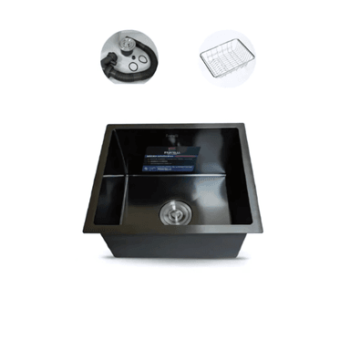 LAVADERO DE COCINA ACERO INOXIDABLE NEGRO INF-4540B