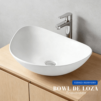 BOWL LOZA MARGARITA U2 TRIOVALADO BLANCO - 3