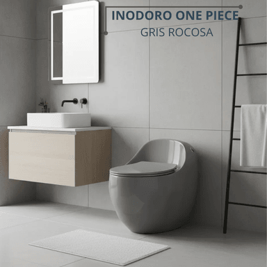 INODORO ONE PIECE ROCOSO GAIA GRIS - 2