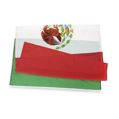 BANDERA DE MEXICO EN POLIESTER IMPRESO 60 CM X 90 CM - 2
