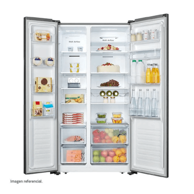 REFRIGERADORA INDURAMA RI-788DI 508L NO FROST CROMA - 3