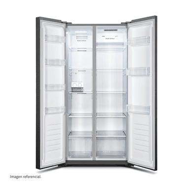REFRIGERADORA INDURAMA  RI-769N SIDE BY SIDE 428LT CROMA - 2
