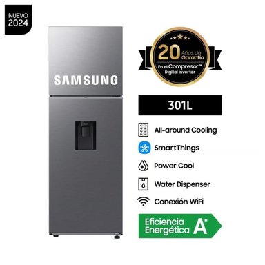 REFRIGERADORA SAMSUNG 301L RT31DG5220S9