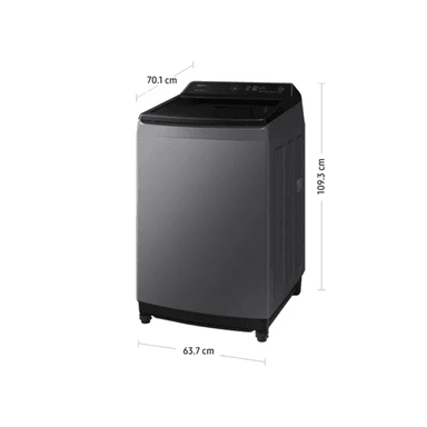 LAVADORA SAMSUNG 19KG PE ECOBUBBLE GRIS OSCURO WA19CG6441BD - 2