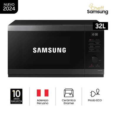 MICROONDAS SAMSUNG MS32DG4504AGPE 32 LTS NEGRO