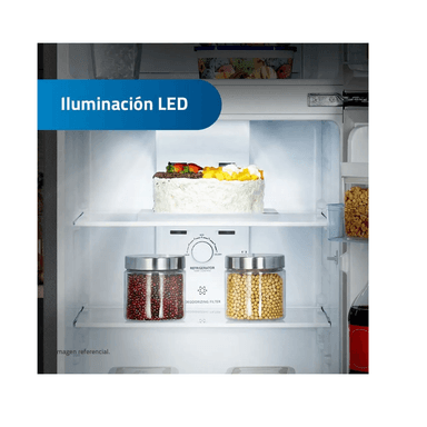 REFRIGERADORA INDURAMA TOP FREEZER NO FROST RI-389DNI 246 LITROS NEGRO - 3
