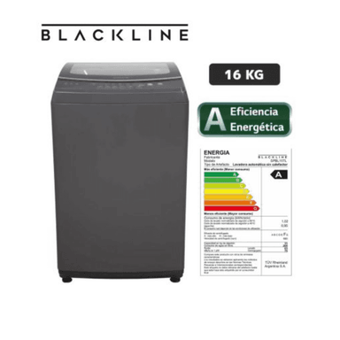 LAVADORA BLACKLINE SPBL16TL CARGA SUPERIOR GRIS 16 KG