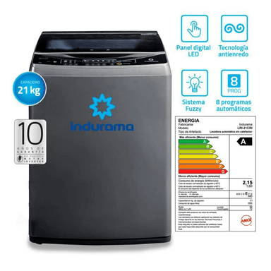 LAVADORA INDURAMA LRI-21CRI