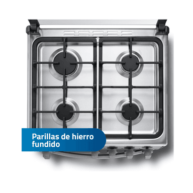 COCINA INDURAMA VIENA GRIS 4 HORNILLAS - 5