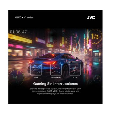 Televisor JVC QLED 50” UHD Google Tv Smart LT-50KM758 - 8