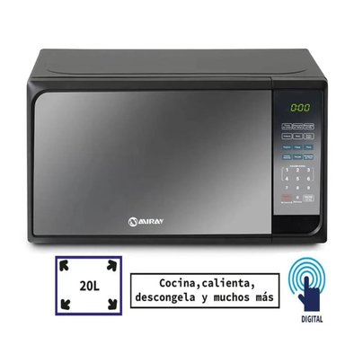 HORNO MICROONDAS MIRAY HMM-20N 20L - 2