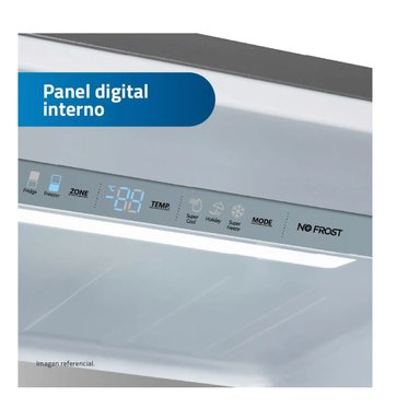REFRIGERADORA INDURAMA 404L GRIS RI-698 - 7