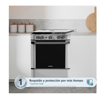 COCINA MABE CMP6010FG1 A GAS DE 4 HORNILLAS  SILVER - 7