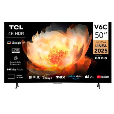 TELEVISOR TCL 50' 50V6C LED UHD 4K SMART TV - 1
