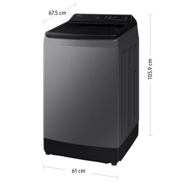 LAVADORA SAMSUNG 13KG WA13CG5441BD CARGA SUPERIOR ECOBUBBLE + ASPIRADORA SAMSUNG VCC4190V3KXZS 2000W - 2