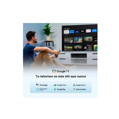 Televisor TCL 32 QLED Full HD Smart TV 32S5K Google TV - 6