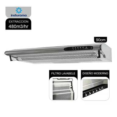 CAMPANA EXTRACTORA INDURAMA CEI-902CRP