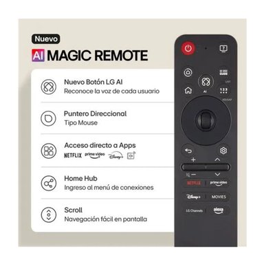 TELEVISOR LG LED 60 UHD 4K THINQ AI 60UA8050PSA - 5