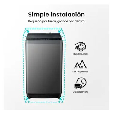 LAVADORA HISENSE CARGA SUPERIOR 10.5KG WT1D1030UT - 3