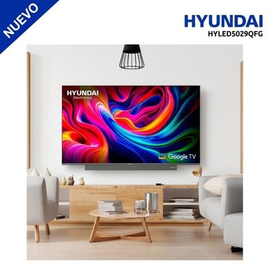 TELEVISOR HYUNDAI QLED 50 HYLED5029QF SMART TV GOOGLE TV FULL HD 2025 - 3