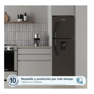 REFRIGERADORA MABE 239LT NO FROST RMA255FYPG GRAFITO - 8
