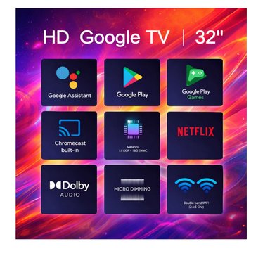 TELEVISOR BLACKLINE LED 32 HD SMART TV BL32-T3000HD +  RACK - 6