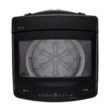 LAVADORA LG TURBODRUM 19KG WT19OBVTB NEGRO - 5