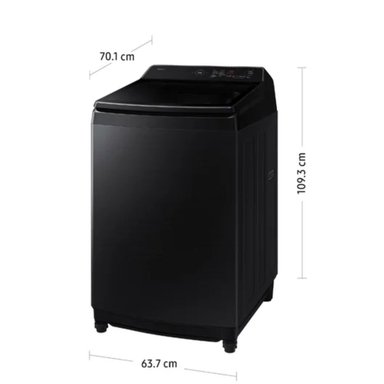 LAVADORA SAMSUNG AI WASH ECOBUBBLE™ 21KG NEGRA WA80F21B9BPE - 2