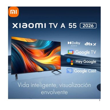 TELEVISOR XIAOMI 55 L55MB-APH UHD 4K 2026 - 3