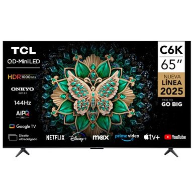 TELEVISOR TCL 65 4K QD MINI LED GOOGLE TV 65C6KS - 1
