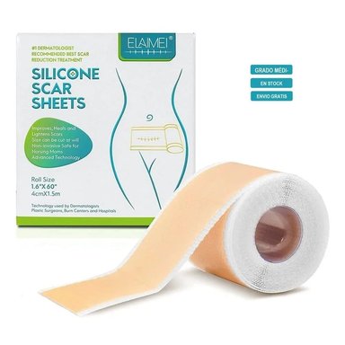 DEPILADORA ELAIMEI PARCHE SILICONA DERMATOLOGICO CICATRICES
