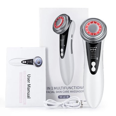 DISPOSITIVO FACIAL 4 EN 1 EMS LIFTING FOTOTERAPIA INALAMBRIC