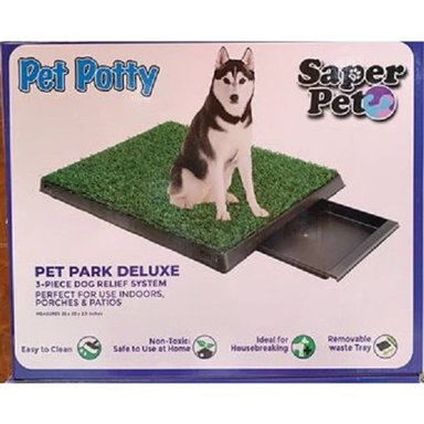 BAÑO ECOLÓGICO PARA MASCOTAS GRANDE PET POTTY